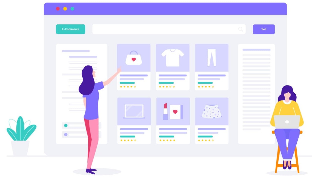 E-commerce illustration