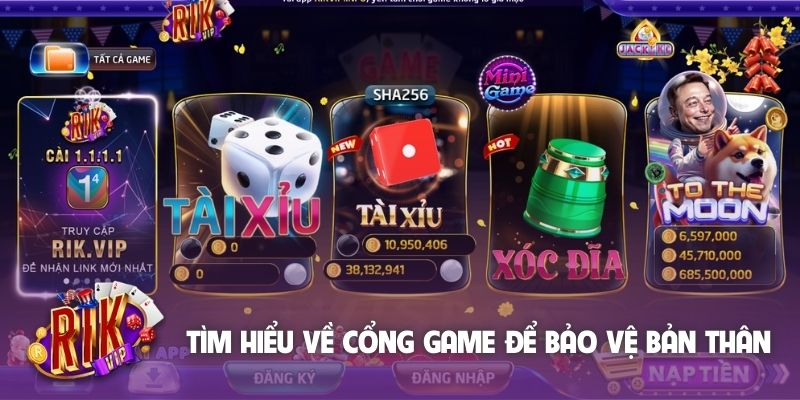 Tìm hiểu về cổng game để bảo vệ bản thân